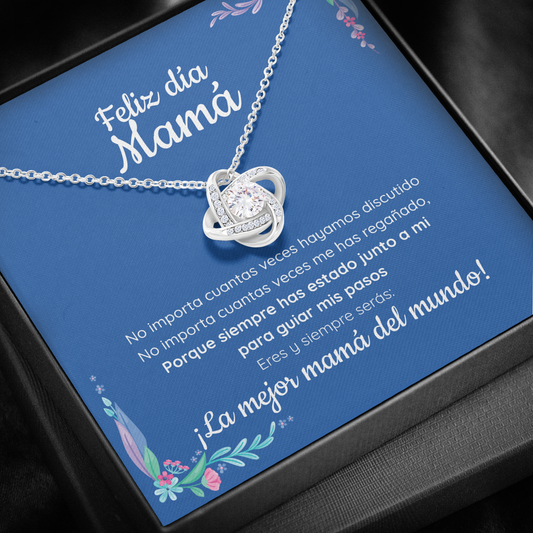 La Mejor Mamá del Mundo - Collar de plata 925