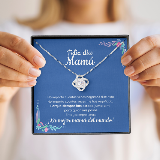 La Mejor Mamá del Mundo - Collar de plata 925